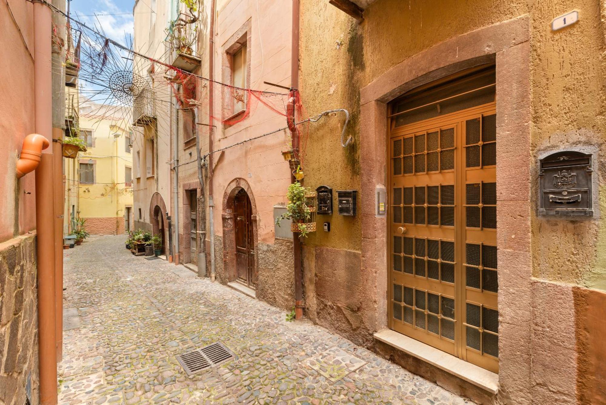 Casa Rocca Apartamento Bosa Exterior foto